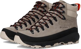 Columbia Newton Alpine PT Mens Hiking Boots Kettle/Tangy Orange : 11.5 D - Medium, Suede