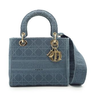 Dior Pre-owned Womens Denim - Jeans Handbag Lady - Blue - One Size