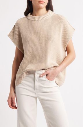 Frank & Eileen Montecito Sweater Vest in Sand at Nordstrom, Size X-Large