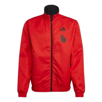 adidas World Cup Belgium Reversible Jacket Black Red HE1431