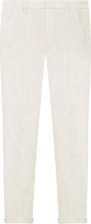 Dondup Gaubert Slim Chino - Heren - Slim Fit Broeken - Wit - W34 - Katoen - Broeken