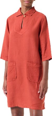 Armor Lux Armor Lux Womens Robe Vareuse H&eacute;ritage Casual Dress, Ketchup