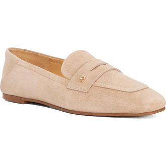 Dune London Glances Penny Loafer in Sand at Nordstrom, Size 10Us
