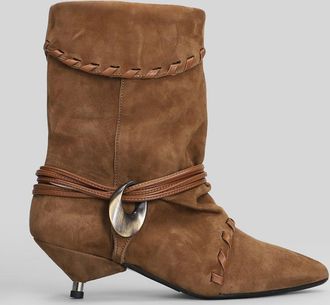 Gis&egrave;l moir&egrave; Ariel High Heels Boots