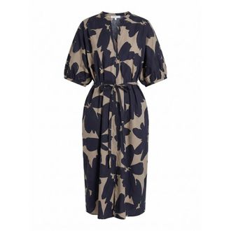 Meimeij Kimono Midi Dress - female - MeiMeiJ - Midi Dresses - Brown - L - Dresses