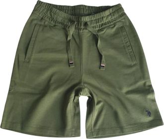 U.S.Polo Association U.s. Polo Assn., Korte Broeken, Heren, Groen, 4Xl, Katoen, Pantaloni Felpati 67351