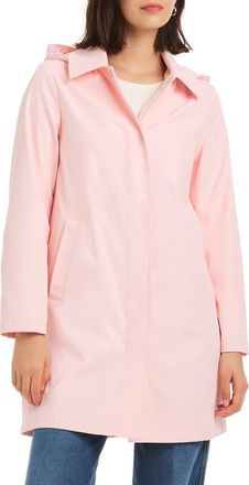 Kate Spade New York short rain coat in Pale Guava at Nordstrom Rack, Size X-Large