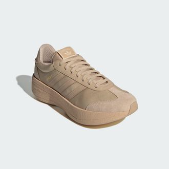 adidas Originals ADIDAS Originals Unisex City RNR Shoes - Beige Leather - Size UK 5