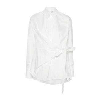 Christian Wijnants Dames, Blouses & Shirts, Wit, Maat: XS Katoen