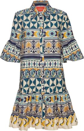 La DoubleJ Sweet Choux Jurk - Dames - Shirt Kleedjes - Veelkleurig - 2XS - Katoen - Kleedjes