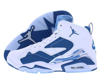 Nike Jordan MVP Mens Shoes, White/Industrial Blue-white, 7.5 UK