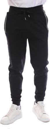 HUGO BOSS Mens Loungewear Tracksuit Pants in Black Cotton - Size Small