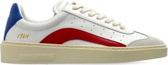 Dsquared2 Sneakers in pelle con logo - Bianco