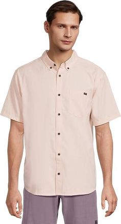 Billabong All Day Short Sleeve Mens T Shirt Coral Haze : 2XL, Cotton/Polyester