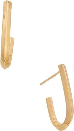 Italian Gold, Inc 10K J Open Hoop Earrings
