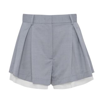 Tela Short Shorts, female, Gray, Size: S Short Shorts