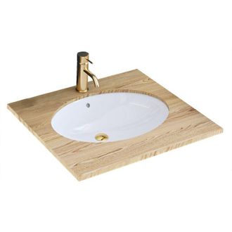 Rea Lavabo sottopiano REA nel white