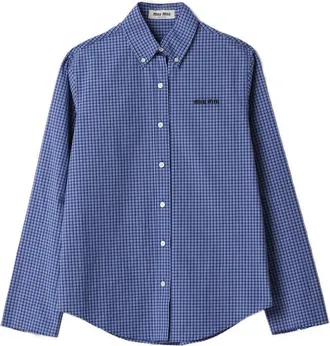 Miu Miu Checked Shirt