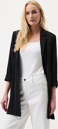 Joseph Ribkoff Classic Long Blazer in Black at Nordstrom, Size 14