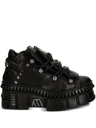 NEW ROCK M-106-VS1 44 New Rock: Black Winter Shoes now up to