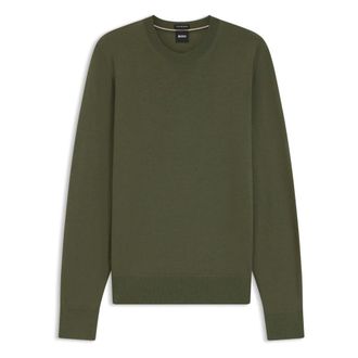 HUGO BOSS Dames, Truien, Groen, Maat: 2XL Wol