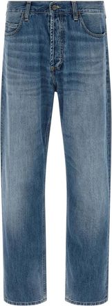 Carhartt Work in Progress Blue Relaxed Mid Rise Jeans
