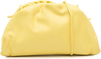 Bottega Veneta Pre-owned Womens The Pouch Clutch Bag - Yellow Leather - One Size