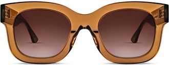 Thierry Lasry Unicorny 864 Mens Sunglasses Brown Size 51