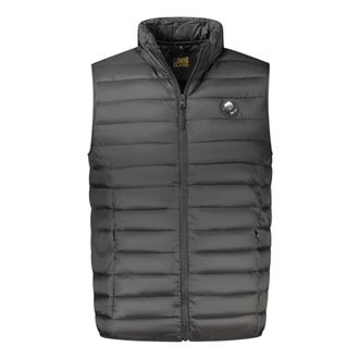 Cavalli Vests, male, Black, Size: 2XL Sleeveless Vest