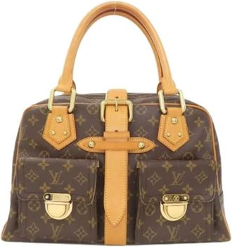 Louis Vuitton Pre-owned Handbags, female, Brown, Size: ONE SIZE Pre-owned Fabric Handbag