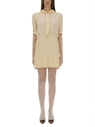 Valentino Garavani Crepe Couture Short Dress