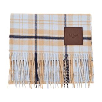 Chlo&eacute; Chlo&eacute; Highlanding cashmere scarf Woman One Size