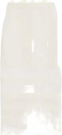 Maria McManus Gonna con frange - Bianco