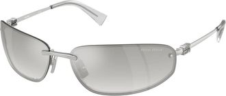 Miu Miu Dames, Accessoires, Grijs, Maat: 68 MM