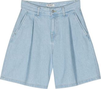 Carhartt Work in Progress Alta Olympia denim shorts - women - Cotton/Cotton/Polyester - L - Blue