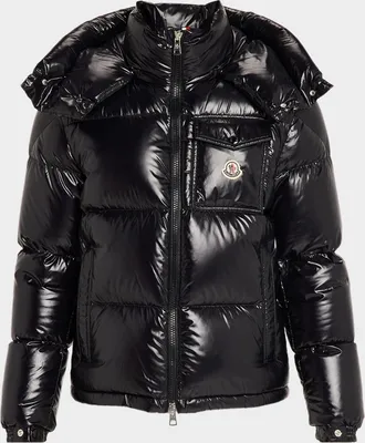 Moncler Men & apos;s Montbeliard Hooded Short Down Jacket