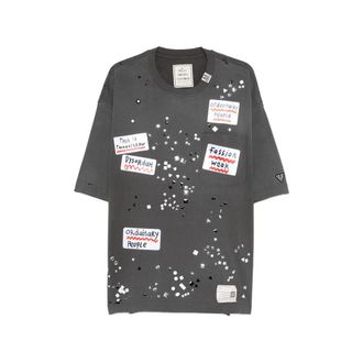 Miharayasuhiro Sticker-embellished T-shirt