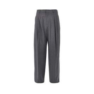 Emporio Armani Wool pleated pants Man 46