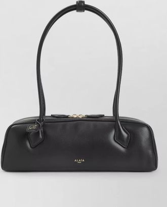 Alaia leather padded shoulder bag