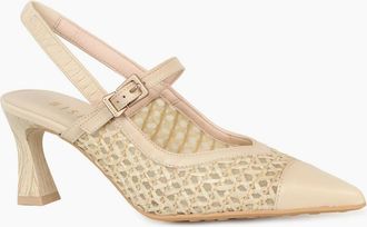 Hispanitas Womens Giorgia Womens Open Court Shoes - Tan - Size: 5