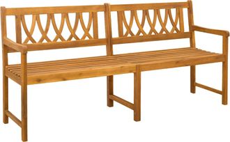 vidaXL Banco De Exterior 2 -plazas 180 X 56 X 90 Cm Vidaxl
