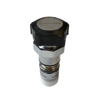 Presto Cabezal Alpa 80 Empotrado Negro 1020 - Presto