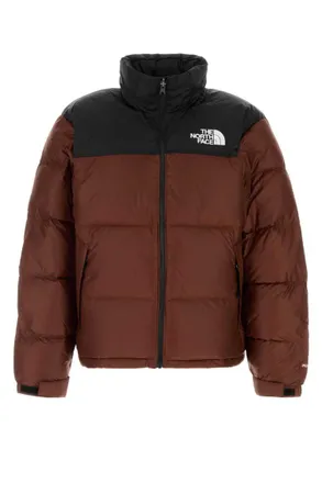 The North Face Dark Brown Color Block Jacket