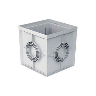 No Brand No Brand - Arqueta Sif&oacute;nica, Arqueta Evacuaci&oacute;n 55x55 Cm Monobloc, Sin Tapa - Recomendado Para Desag&uuml;es