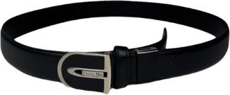 Dior Pre-owned Vintage Riem - unisex - Vintage Accessoires - Zwart - ONE Size - Leer - Vintage