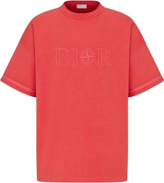 Dior Dior x Stone Island T-Shirt Red 493J638A0554-C383