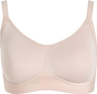 Wacoal Easy Like Sunday Wirefree Contour Bra Womens Bra Rose Dust : 2XL (D/DD), Elastane/Nylon