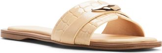 Aldo Briela Slide Sandal in Light Yellow at Nordstrom, Size 7.5
