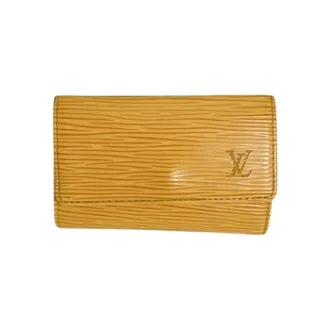 Louis Vuitton Pre-owned Accessories, female, Yellow, Size: ONE SIZE Pre-owned Keycase