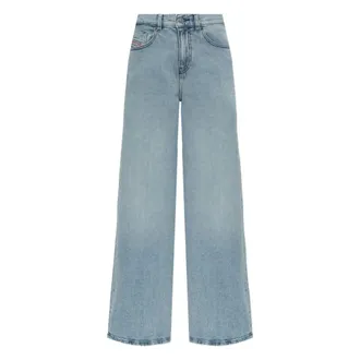 Diesel Dames, Jeans, Blauw, Maat: W27 Katoen